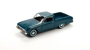 1960 Ford Ranchero 124 Model Araba Diecast oyuncak toy motormax pickup oto kırmıız red 2
