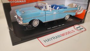 Motormax 1957 Chevrolet Chevy Bel Air DIECAST Hobi Model Maket Araç Koleksiyonluk Model Araba