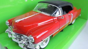 1953 Cadillac Eldorado welly Model Araba 1/24 ölçek maket araç scale diecast car koleksiyon hediye hayran models classic hobi hediyelik metal araba red kırmızı