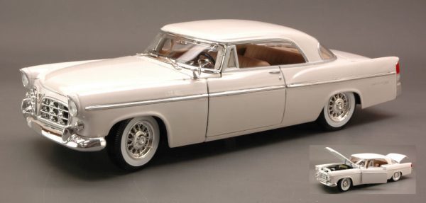 Maisto 1/18 1956 Chrysler 300B Diecast Hobi Model Maket Araç Koleksiyonluk Model Araba Sıfır lisanslı orjinal model