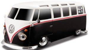 Maisto Tech Volkswagen Van Samba 1:24 Uzaktan Kumandalı Araba Siyah oyuncak maket araba hayran models