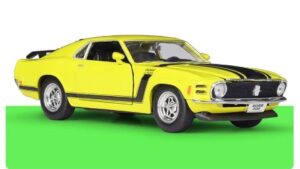 1970 ford mustang welly boss 302 diecast model araba maket oyuncak koleksiyonluk hobi araç klasik amerikan classic american muscle car hayran models
